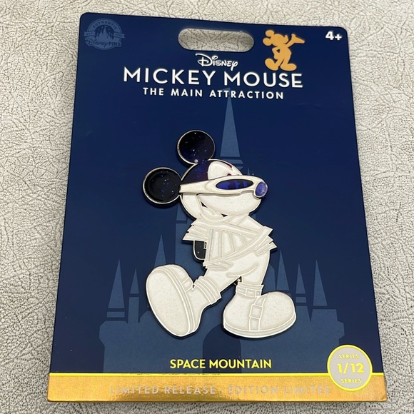 Disney space mountain main attraction pin - Picture 1 of 1